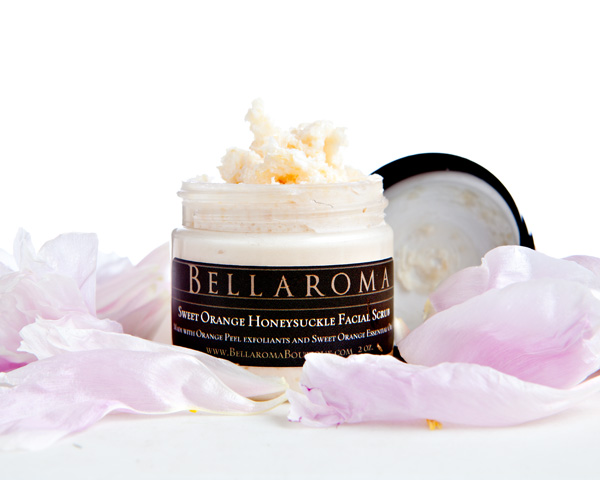 Sweet Orange Honeysuckle Facial Scrub