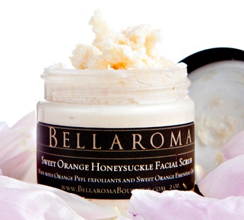 Sweet Orange Honeysuckle Facial Scrub