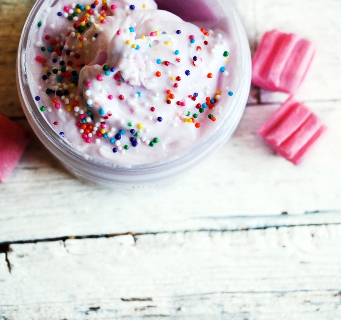 Bubblegum + Sprinkles Whipped Cream Soap