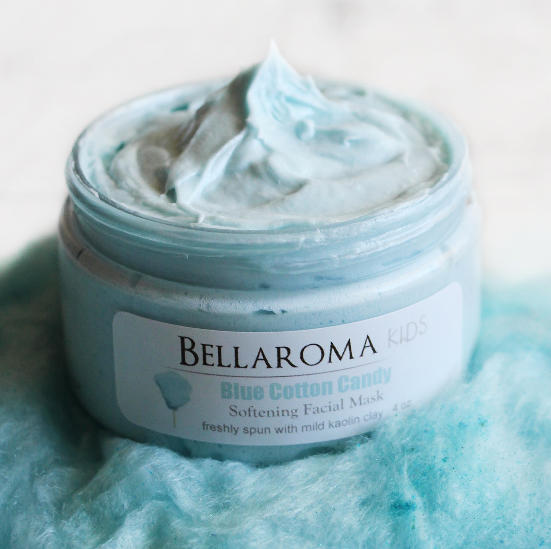 Blue Cotton Candy Softening Facial Mask